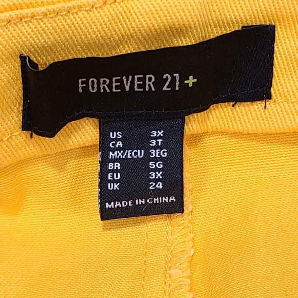 Forever 21 button front skirt size 3XL - Picture 2 of 5